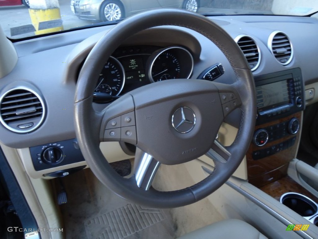 2008 ML 350 4Matic - Jade Green Metallic / Macadamia photo #17
