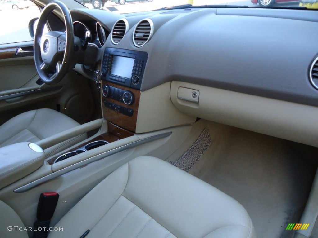 2008 ML 350 4Matic - Jade Green Metallic / Macadamia photo #18
