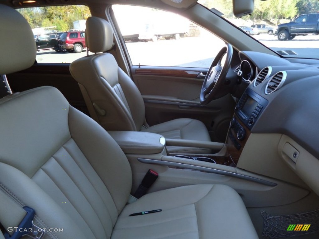 2008 ML 350 4Matic - Jade Green Metallic / Macadamia photo #19