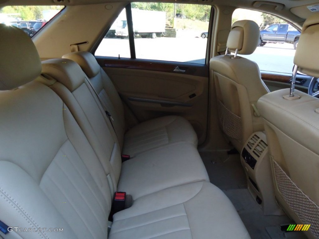2008 ML 350 4Matic - Jade Green Metallic / Macadamia photo #23