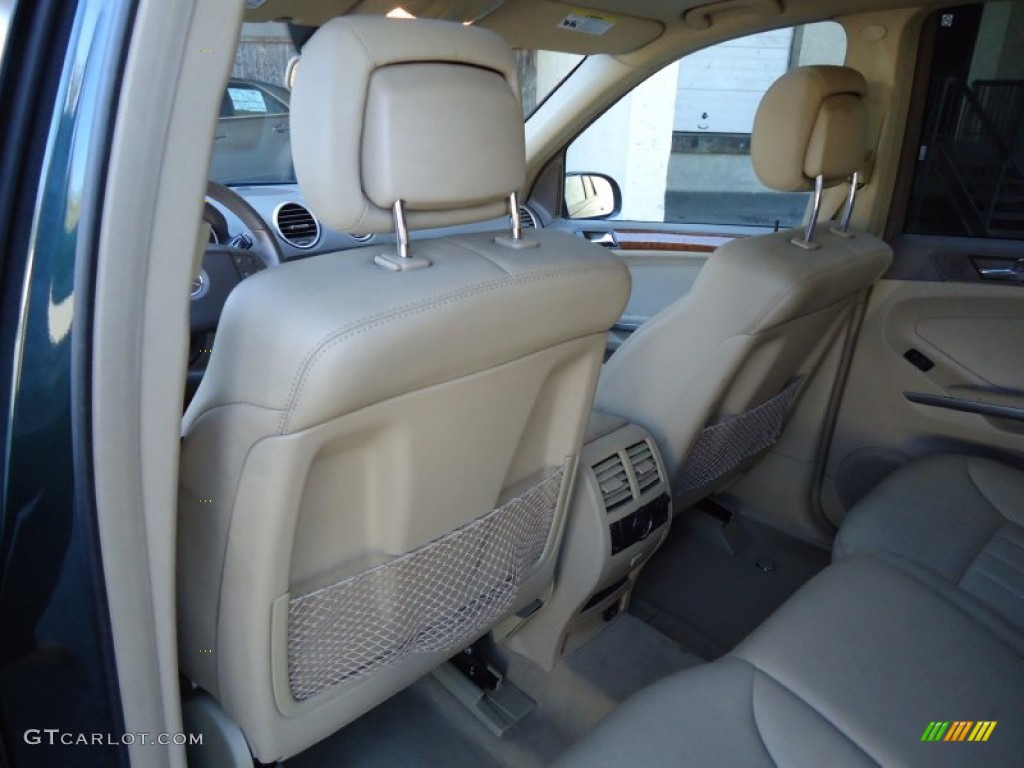 2008 ML 350 4Matic - Jade Green Metallic / Macadamia photo #27