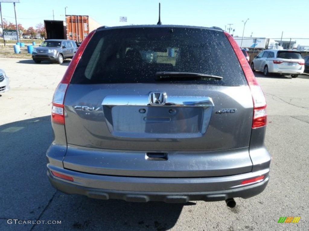 2011 CR-V EX 4WD - Polished Metal Metallic / Black photo #4