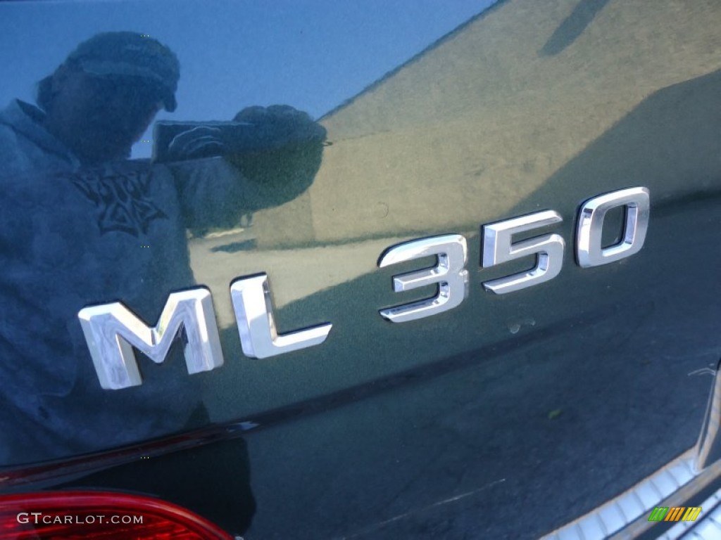 2008 ML 350 4Matic - Jade Green Metallic / Macadamia photo #38