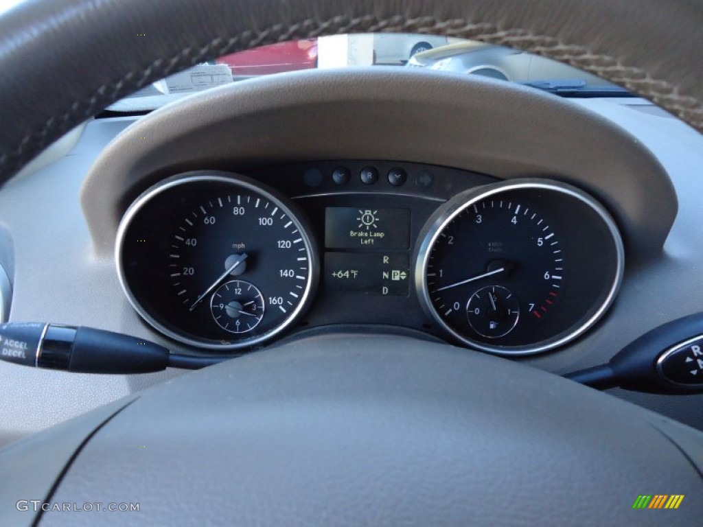 2008 ML 350 4Matic - Jade Green Metallic / Macadamia photo #49