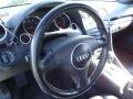 Ebony 2003 Audi A4 1.8T Cabriolet Steering Wheel