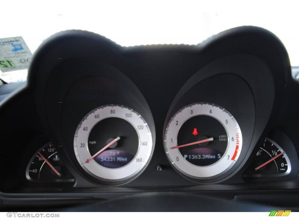2009 Mercedes-Benz SL 550 Silver Arrow Edition Roadster Gauges Photo #56167181