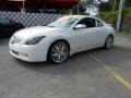 Winter Frost Pearl 2008 Nissan Altima 2.5 S Coupe Exterior