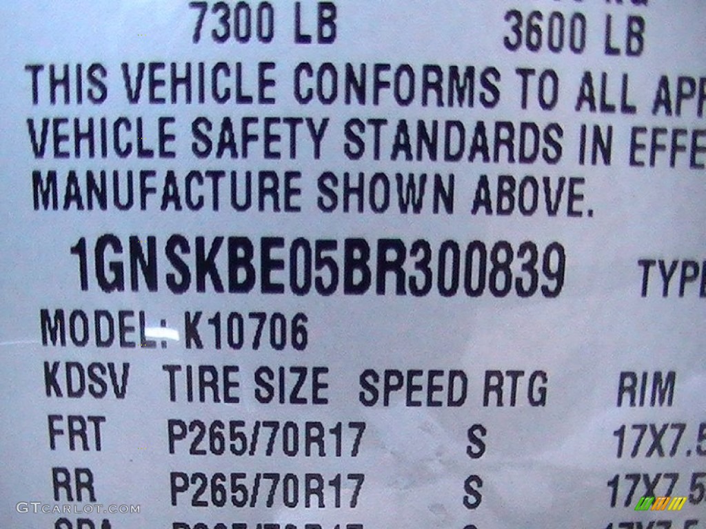 2011 Tahoe LT 4x4 - Black / Ebony photo #15