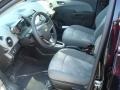 Jet Black/Dark Titanium 2012 Chevrolet Sonic LS Hatch Interior Color