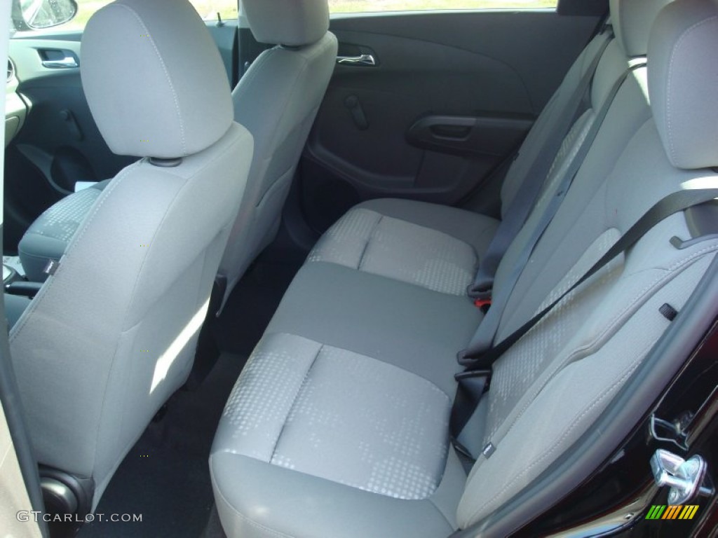 Jet Black/Dark Titanium Interior 2012 Chevrolet Sonic LS Hatch Photo #56169306