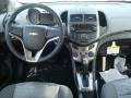 Jet Black/Dark Titanium 2012 Chevrolet Sonic LS Hatch Dashboard