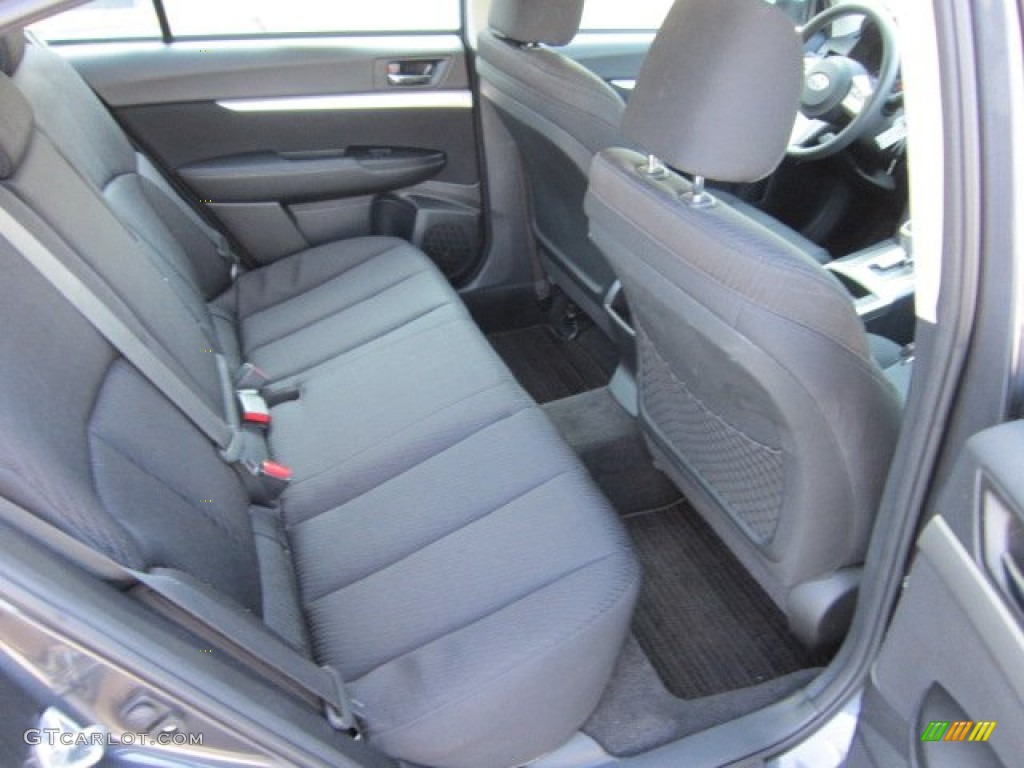 Off Black Interior 2010 Subaru Legacy 2.5i Sedan Photo #56170175