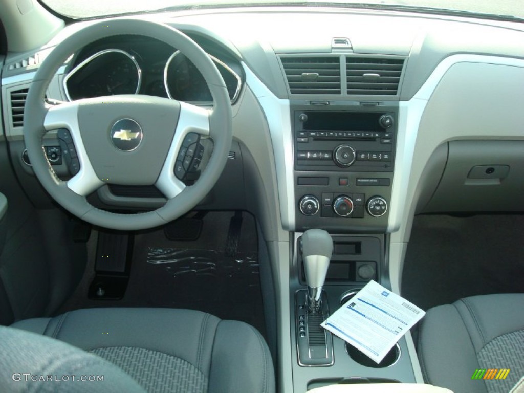 2012 Chevrolet Traverse LS Dark Gray/Light Gray Dashboard Photo #56170604