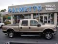 2005 Arizona Beige Metallic Ford F250 Super Duty Lariat Crew Cab 4x4  photo #1