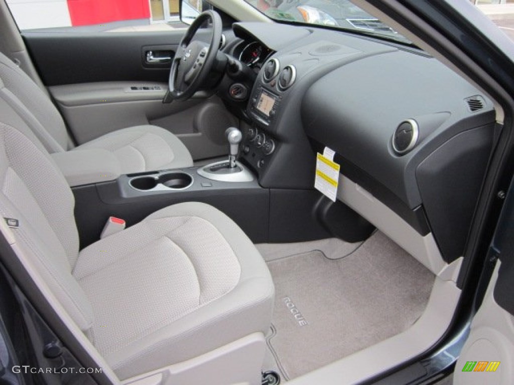 Gray Interior 2012 Nissan Rogue SV AWD Photo #56171858