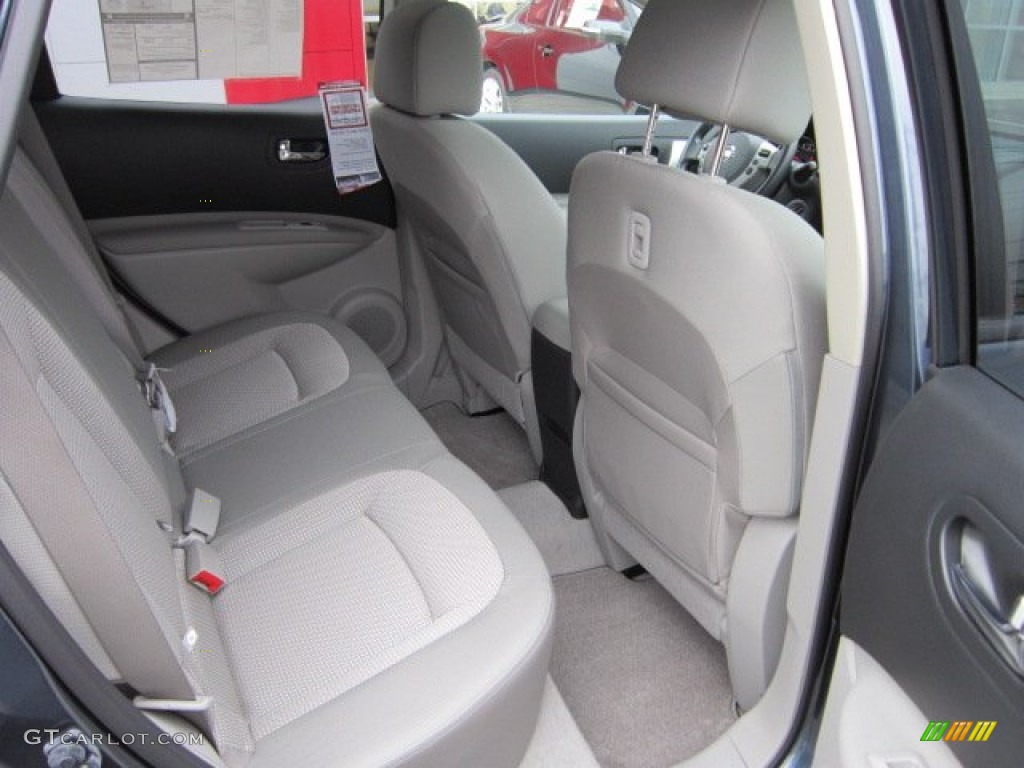 Gray Interior 2012 Nissan Rogue SV AWD Photo #56171873