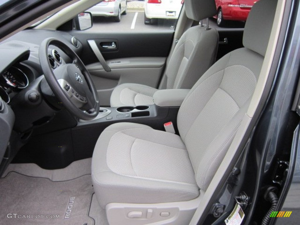 Gray Interior 2012 Nissan Rogue SV AWD Photo #56171897