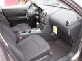 Black 2012 Nissan Rogue S AWD Interior Color