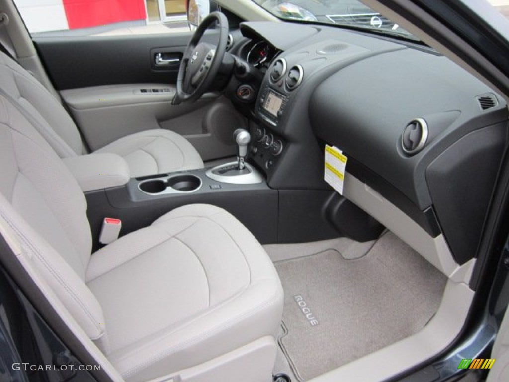 Gray Interior 2012 Nissan Rogue SV AWD Photo #56172758