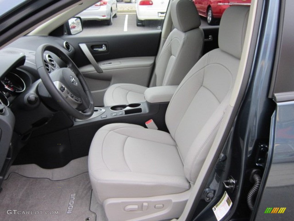 Gray Interior 2012 Nissan Rogue SV AWD Photo #56172800