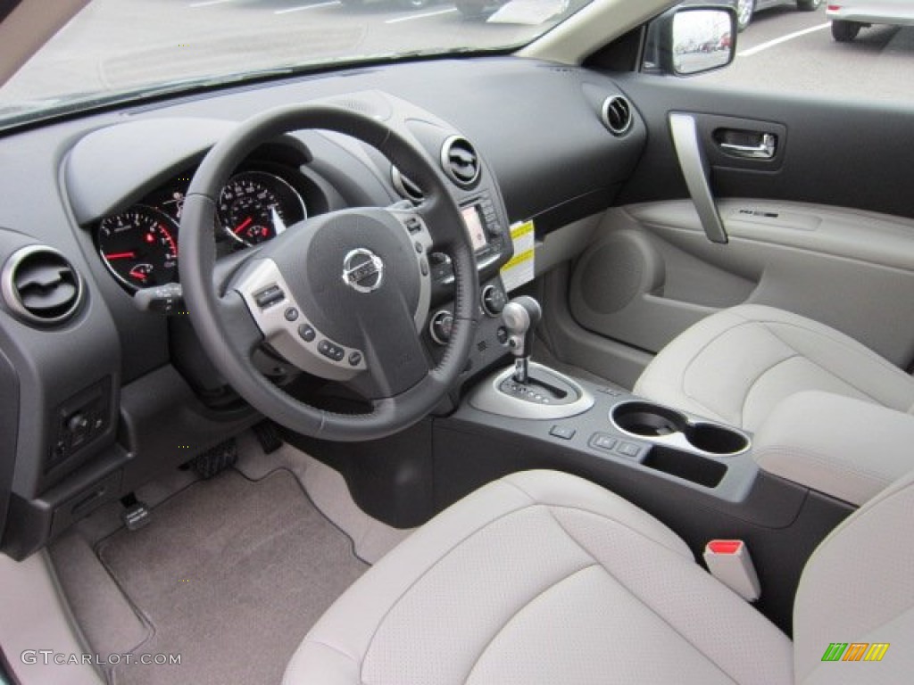 Gray Interior 2012 Nissan Rogue SV AWD Photo #56172809
