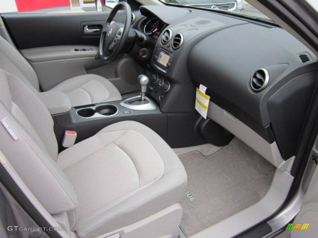 Gray Interior 2012 Nissan Rogue SV AWD Photo #56172932