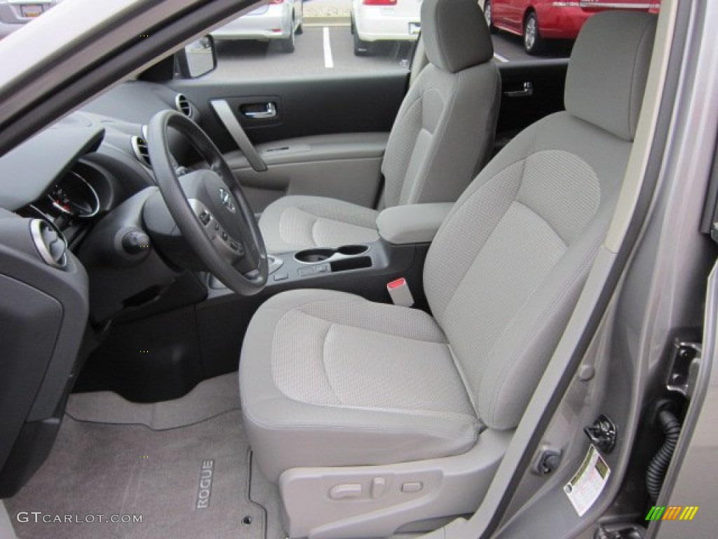 Gray Interior 2012 Nissan Rogue SV AWD Photo #56172977