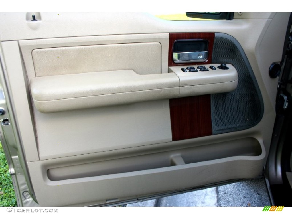 2005 F150 Lariat SuperCab 4x4 - Arizona Beige Metallic / Tan photo #33