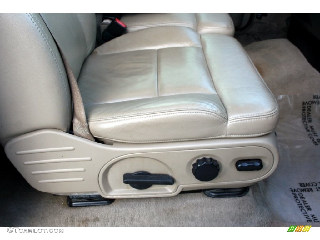 2005 F150 Lariat SuperCab 4x4 - Arizona Beige Metallic / Tan photo #40