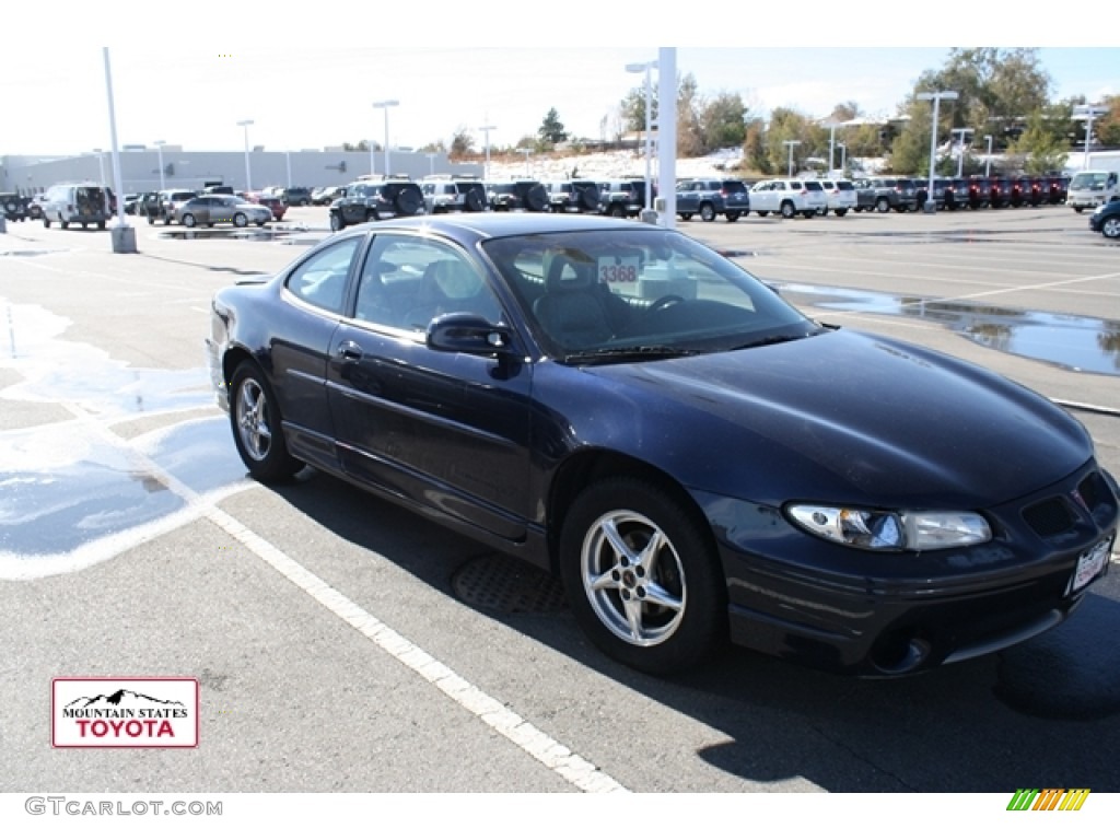 Navy Blue Metallic Pontiac Grand Prix