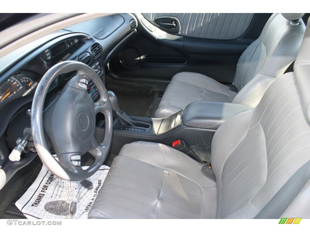 Graphite/Gray Interior 2001 Pontiac Grand Prix GT Coupe Photo #56173301
