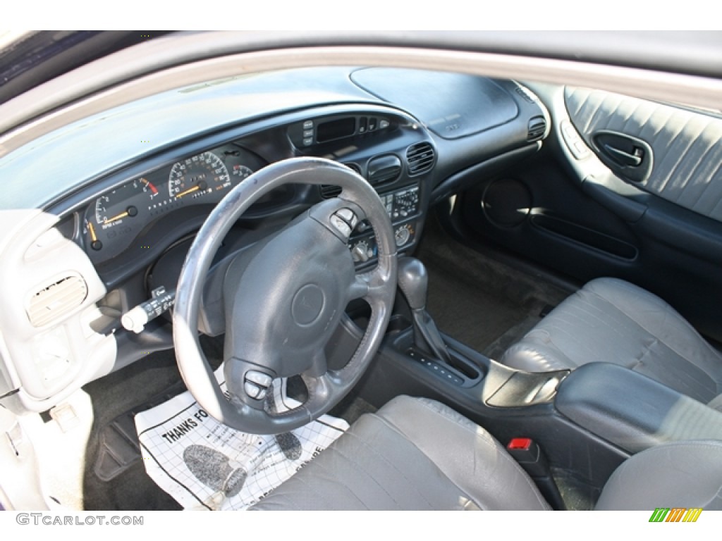 Graphite/Gray Interior 2001 Pontiac Grand Prix GT Coupe Photo #56173310