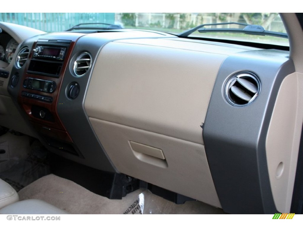 2005 F150 Lariat SuperCab 4x4 - Arizona Beige Metallic / Tan photo #62