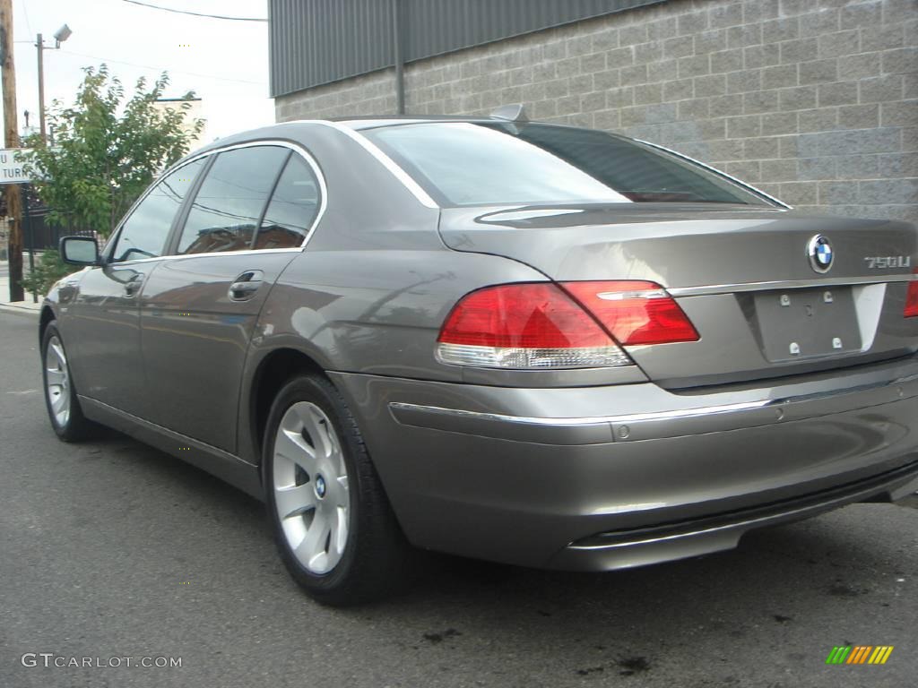2006 7 Series 750Li Sedan - Sterling Grey Metallic / Basalt Grey/Flannel Grey photo #3