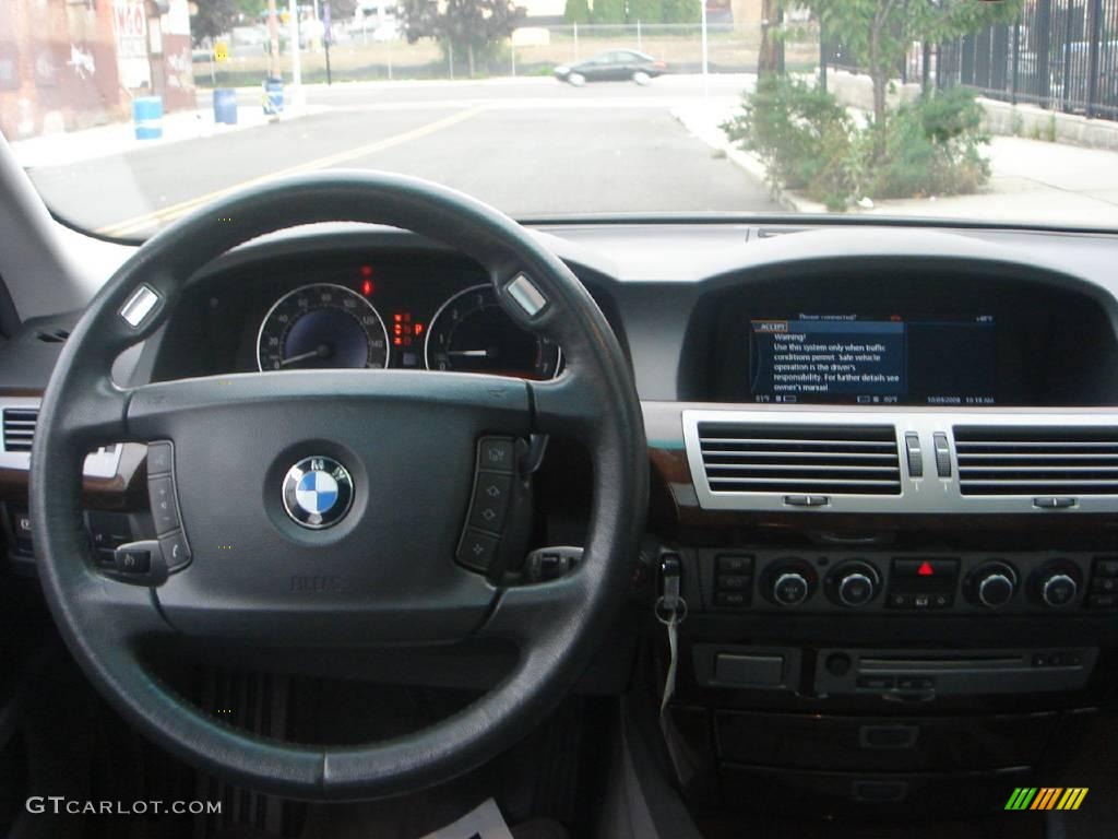 2006 7 Series 750Li Sedan - Sterling Grey Metallic / Basalt Grey/Flannel Grey photo #7