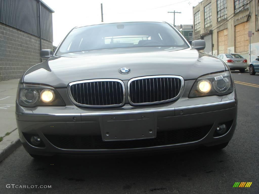 2006 7 Series 750Li Sedan - Sterling Grey Metallic / Basalt Grey/Flannel Grey photo #10