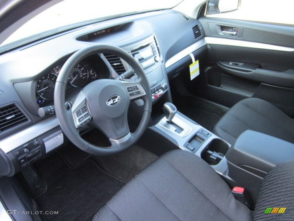 Off Black Interior 2012 Subaru Legacy 2.5i Premium Photo #56174038