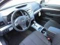 Off Black 2012 Subaru Legacy 2.5i Premium Interior Color