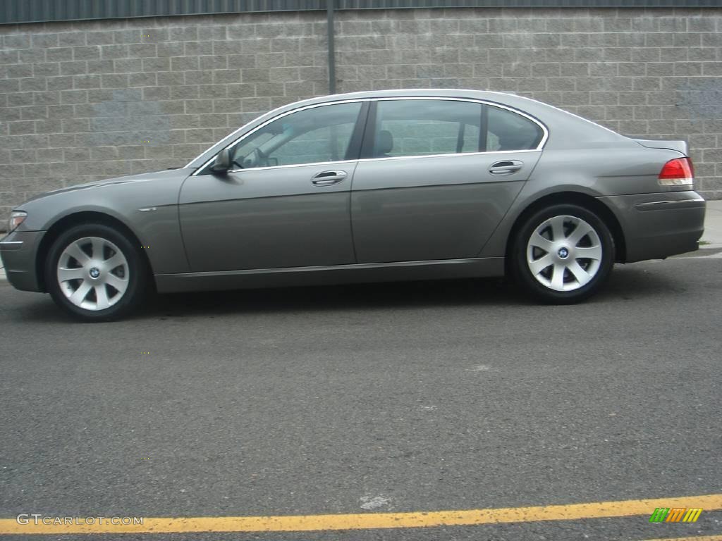 2006 7 Series 750Li Sedan - Sterling Grey Metallic / Basalt Grey/Flannel Grey photo #12