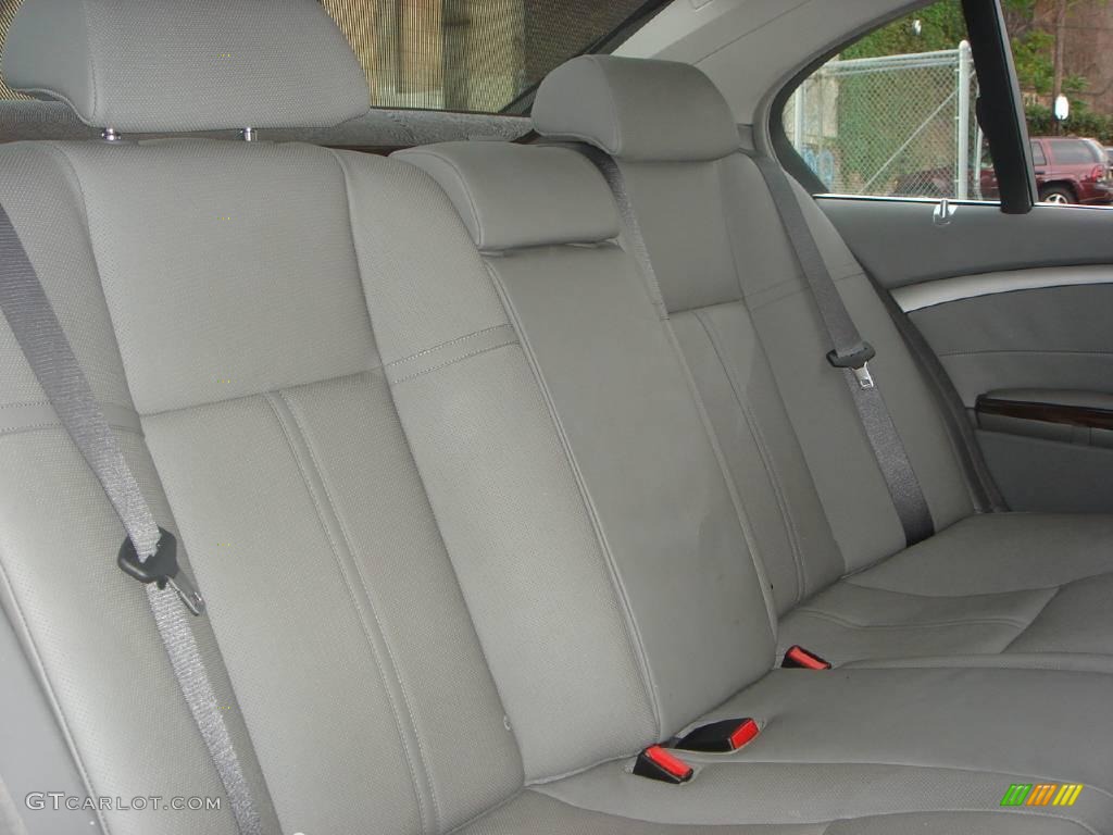 2006 7 Series 750Li Sedan - Sterling Grey Metallic / Basalt Grey/Flannel Grey photo #19
