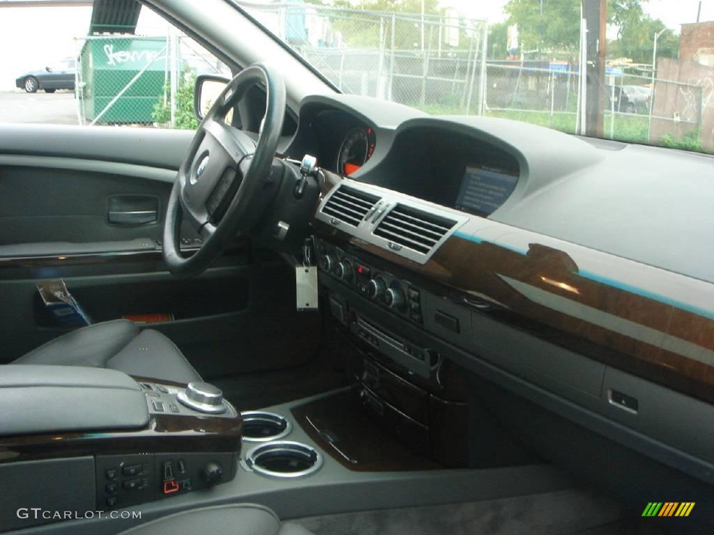 2006 7 Series 750Li Sedan - Sterling Grey Metallic / Basalt Grey/Flannel Grey photo #20