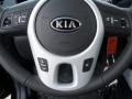 2012 Kia Soul Black Soul Logo Cloth Interior Controls Photo