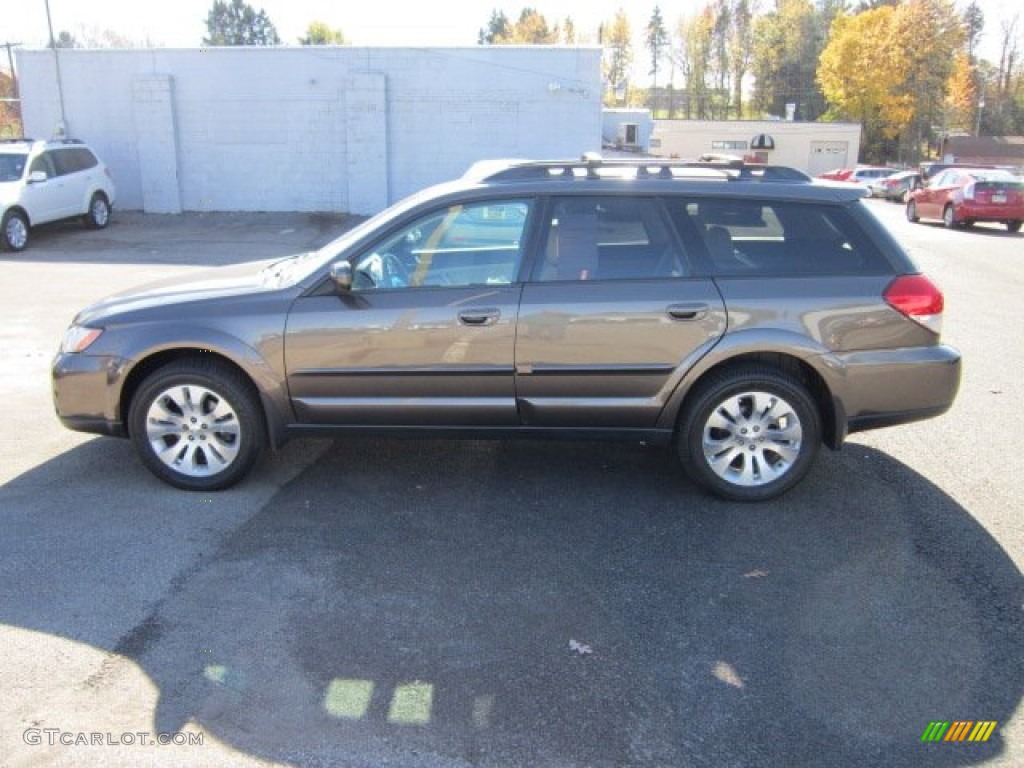 2009 Outback 2.5i Limited Wagon - Deep Bronze Metallic / Warm Ivory photo #4