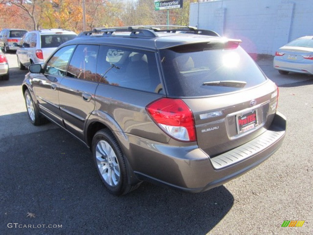 2009 Outback 2.5i Limited Wagon - Deep Bronze Metallic / Warm Ivory photo #5