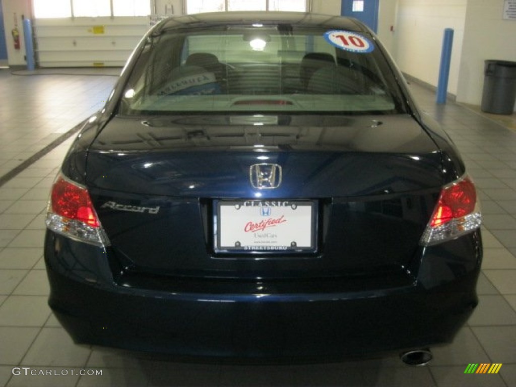 2010 Accord EX Sedan - Royal Blue Pearl / Gray photo #9