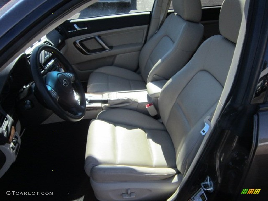 2009 Outback 2.5i Limited Wagon - Deep Bronze Metallic / Warm Ivory photo #17