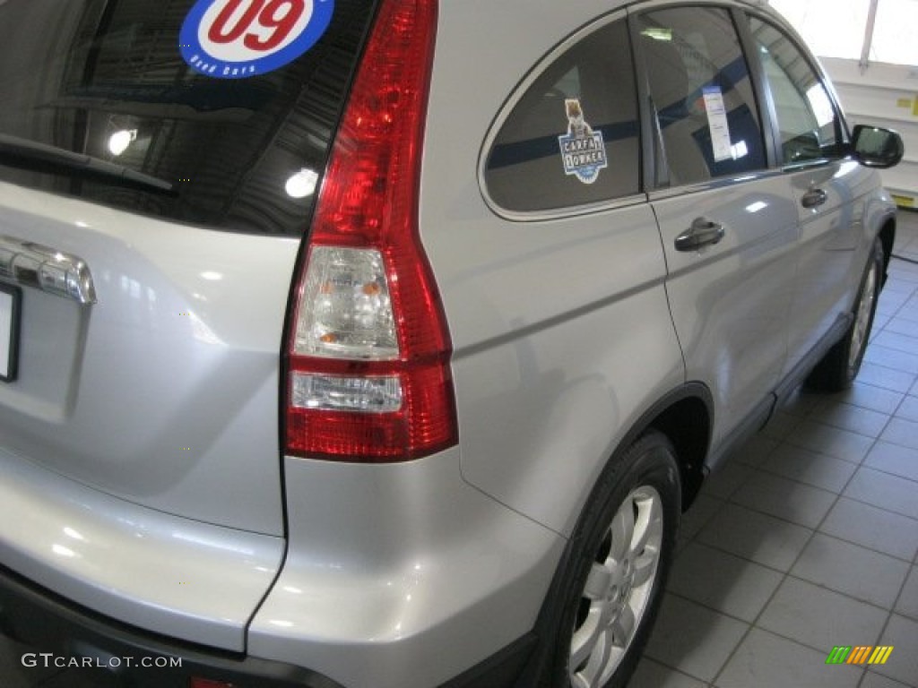 2009 CR-V EX 4WD - Alabaster Silver Metallic / Black photo #10