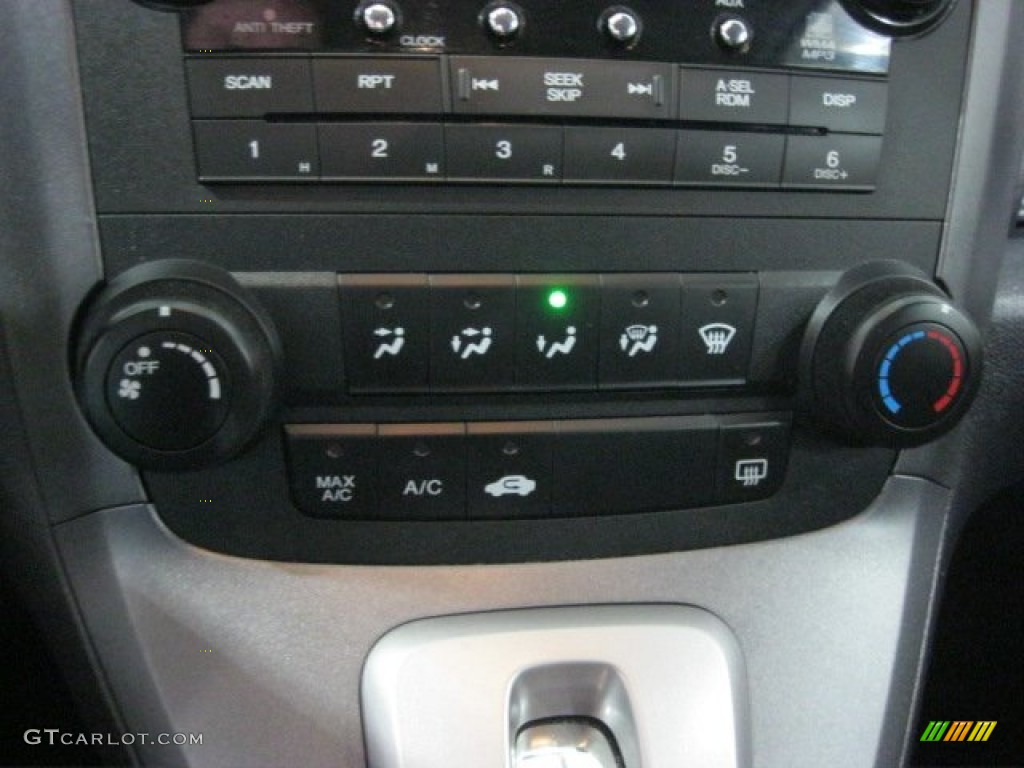 2009 CR-V EX 4WD - Alabaster Silver Metallic / Black photo #27