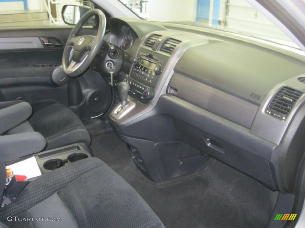 2009 CR-V EX 4WD - Alabaster Silver Metallic / Black photo #36