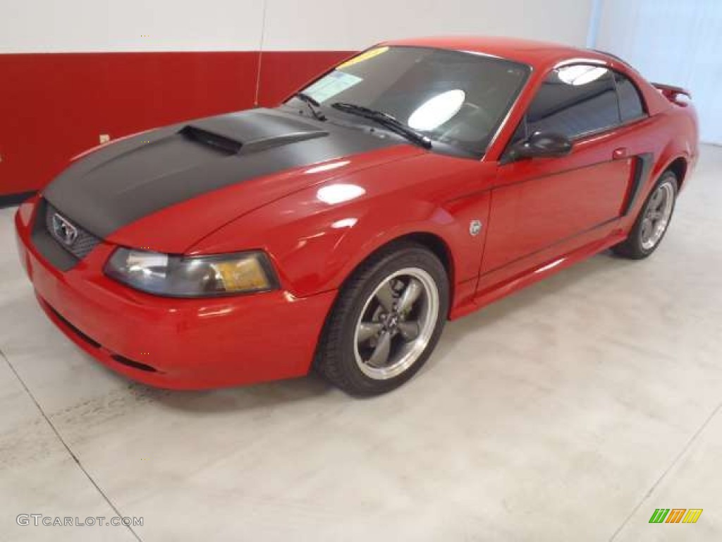 2004 Mustang GT Coupe - Torch Red / Dark Charcoal photo #15